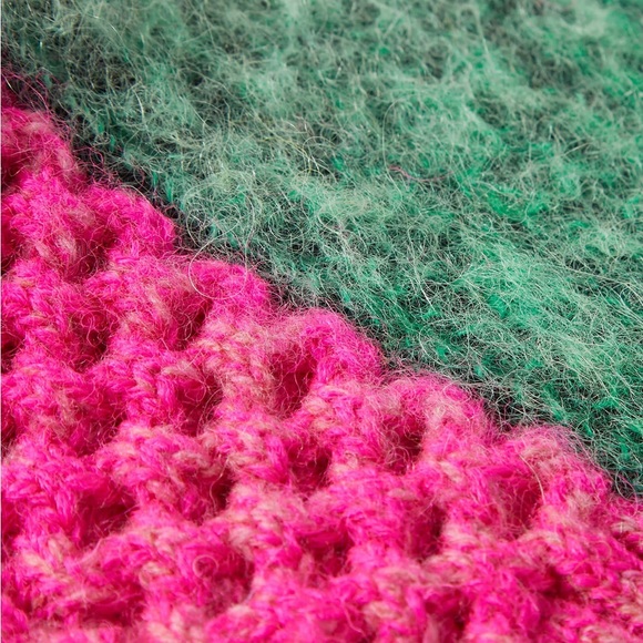 AGR Color-block brushed wool-blend beanie - Picture 5 of 5